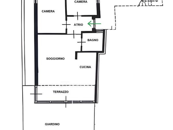 PLANIMETRIE - Appartamento in un residence a Riva del Garda