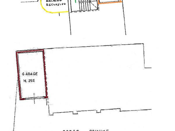 PLANIMETRIE - Appartamento con vista-lago a Moniga del Garda